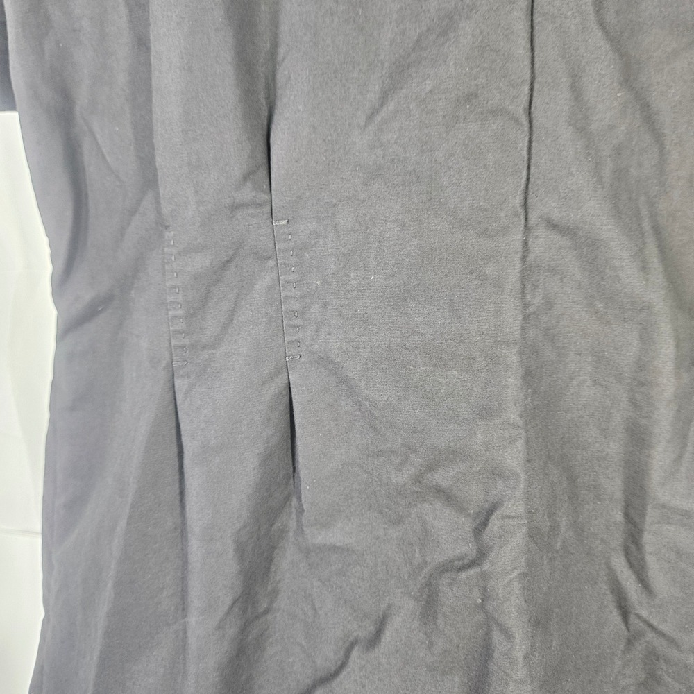 Lafayette 148 New York Black Full Zip Utility Short Sleeve Sheath Dress 18W - Picture 13 of 14